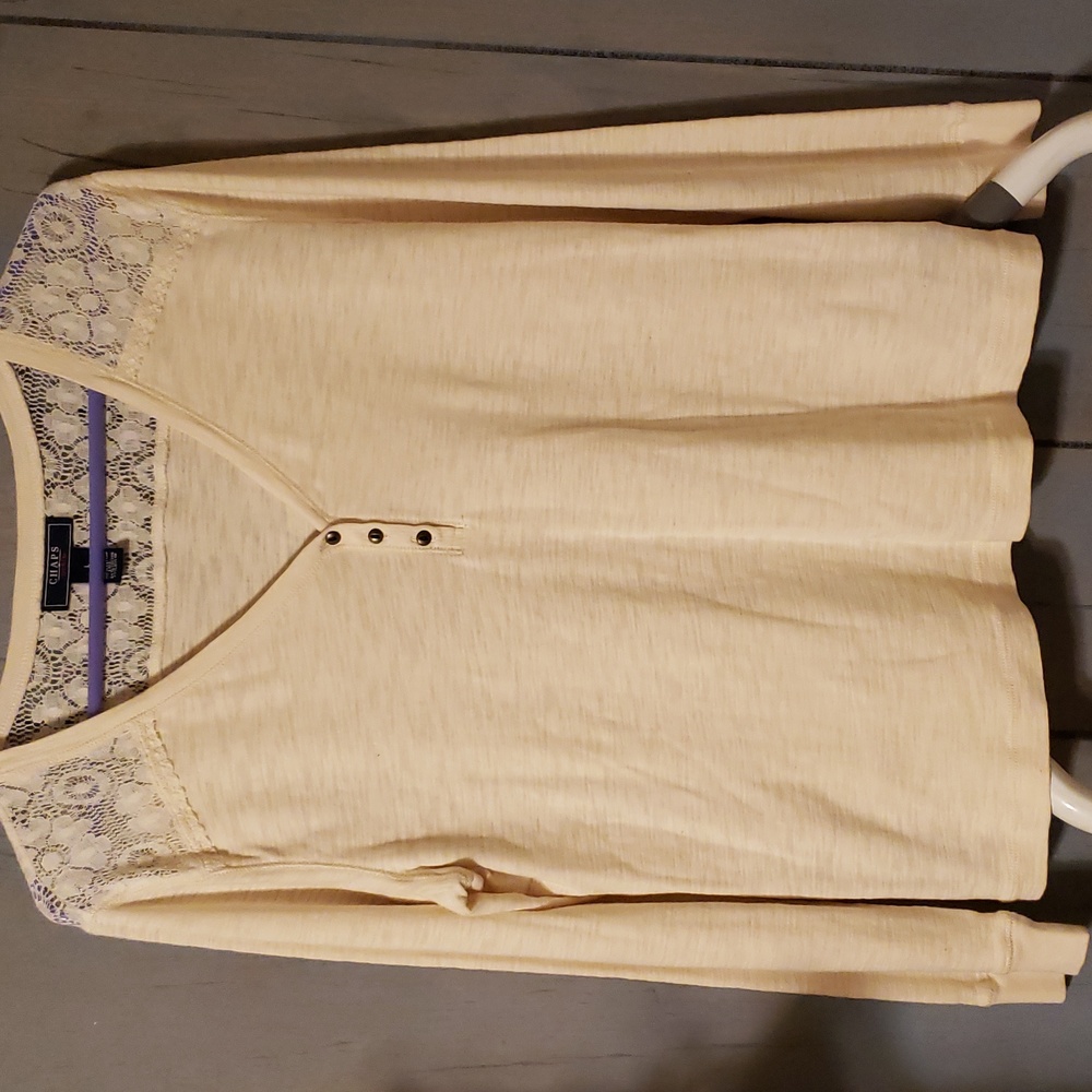 Chaps long Sleeve size large